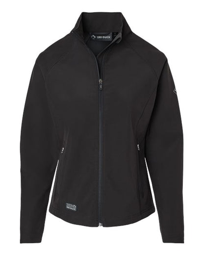 DRI DUCK Women's Contour Soft Shell Jacket - 9439 - EMBROIDERED