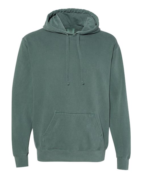 Comfort Colors Unisex Garment-Dyed Hooded Sweatshirt - 1567 - EMBROIDERED