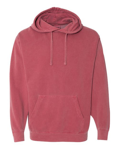 Comfort Colors Unisex Garment-Dyed Hooded Sweatshirt - 1567 - EMBROIDERED