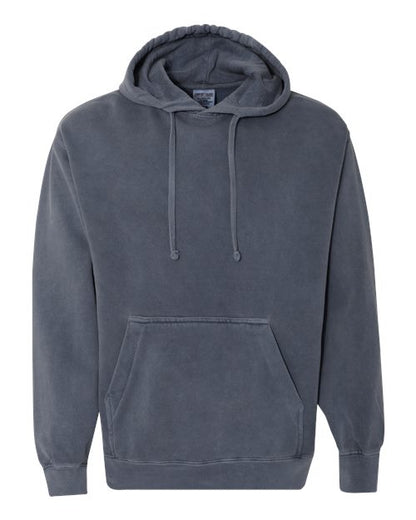 Comfort Colors Unisex Garment-Dyed Hooded Sweatshirt - 1567 - EMBROIDERED