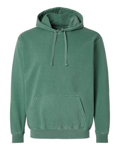 Comfort Colors Unisex Garment-Dyed Hooded Sweatshirt - 1567 - EMBROIDERED