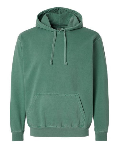 Comfort Colors Unisex Garment-Dyed Hooded Sweatshirt - 1567 - EMBROIDERED