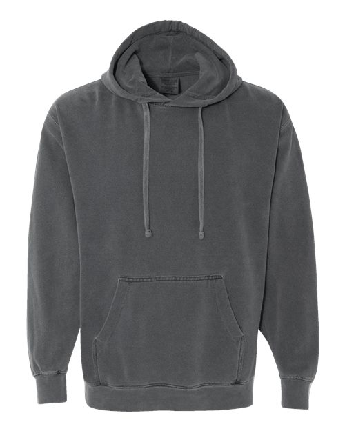 Comfort Colors Unisex Garment-Dyed Hooded Sweatshirt - 1567 - EMBROIDERED