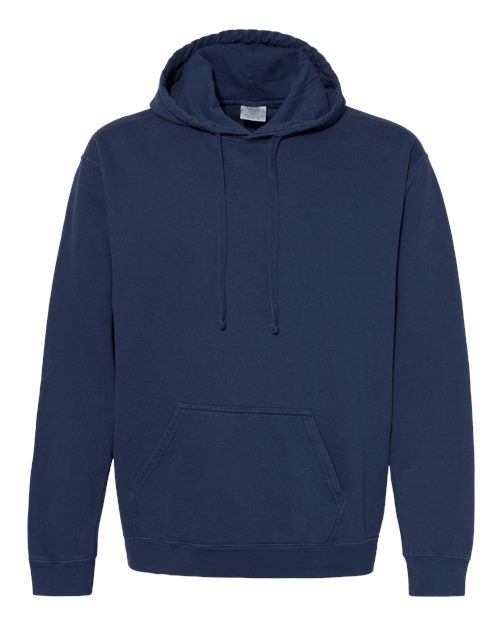 Comfort Colors Unisex Garment-Dyed Hooded Sweatshirt - 1567 - EMBROIDERED
