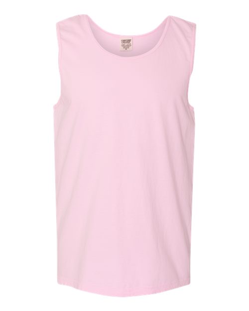 Comfort Colors Unisex Garment-Dyed Heavyweight Tank Top - 9360 - EMBROIDERED