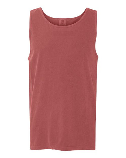 Comfort Colors Unisex Garment-Dyed Heavyweight Tank Top - 9360 - EMBROIDERED