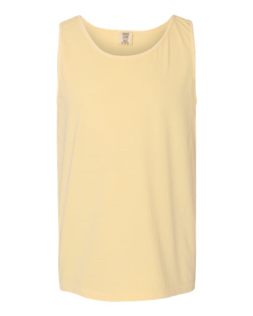 Comfort Colors Unisex Garment-Dyed Heavyweight Tank Top - 9360 - EMBROIDERED