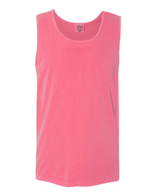 Comfort Colors Unisex Garment-Dyed Heavyweight Tank Top - 9360 - EMBROIDERED