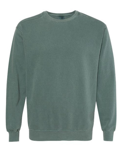 Comfort Colors Unisex Garment-Dyed Crewneck Sweatshirt - 1566 - EMBROIDERED