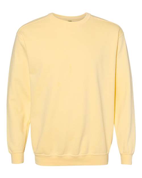 Comfort Colors Unisex Garment-Dyed Crewneck Sweatshirt - 1566 - EMBROIDERED