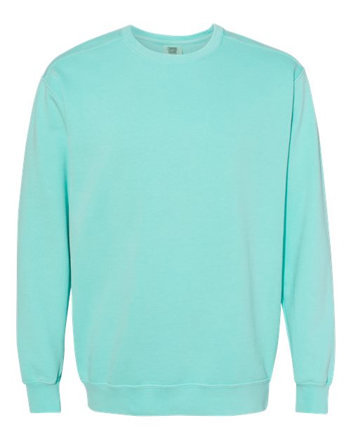 Comfort Colors Unisex Garment-Dyed Crewneck Sweatshirt - 1566 - EMBROIDERED