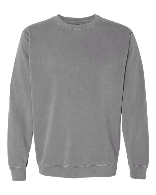 Comfort Colors Unisex Garment-Dyed Crewneck Sweatshirt - 1566 - EMBROIDERED