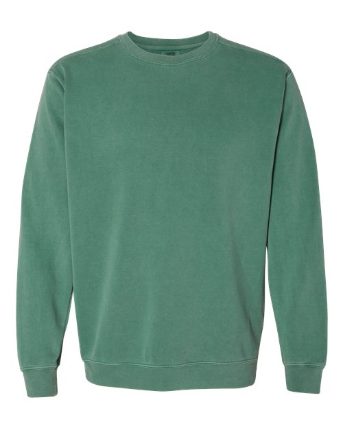 Comfort Colors Unisex Garment-Dyed Crewneck Sweatshirt - 1566 - EMBROIDERED