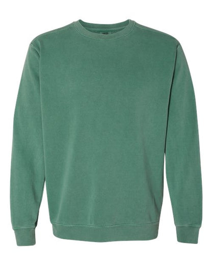 Comfort Colors Unisex Garment-Dyed Crewneck Sweatshirt - 1566 - EMBROIDERED