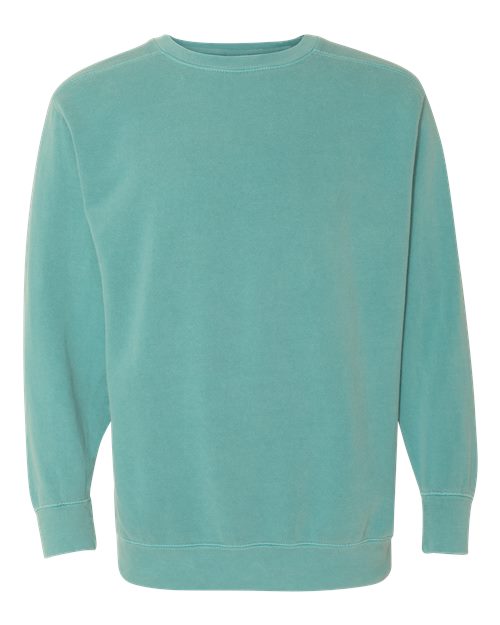Comfort Colors Unisex Garment-Dyed Crewneck Sweatshirt - 1566 - EMBROIDERED