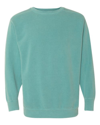 Comfort Colors Unisex Garment-Dyed Crewneck Sweatshirt - 1566 - EMBROIDERED