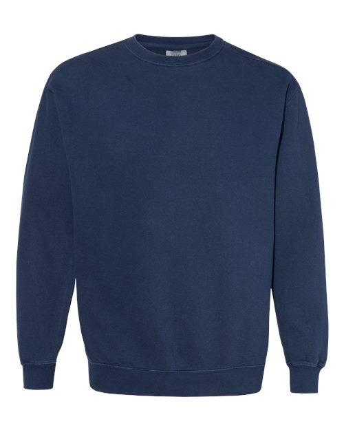 Comfort Colors Unisex Garment-Dyed Crewneck Sweatshirt - 1566 - EMBROIDERED