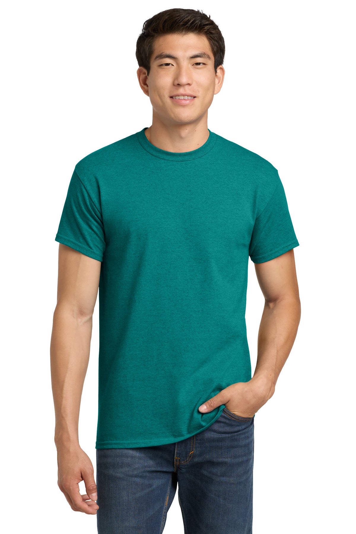 Gildan - Heavy Cotton‚ 100% Cotton T-Shirt.  5000 - EMBROIDERED