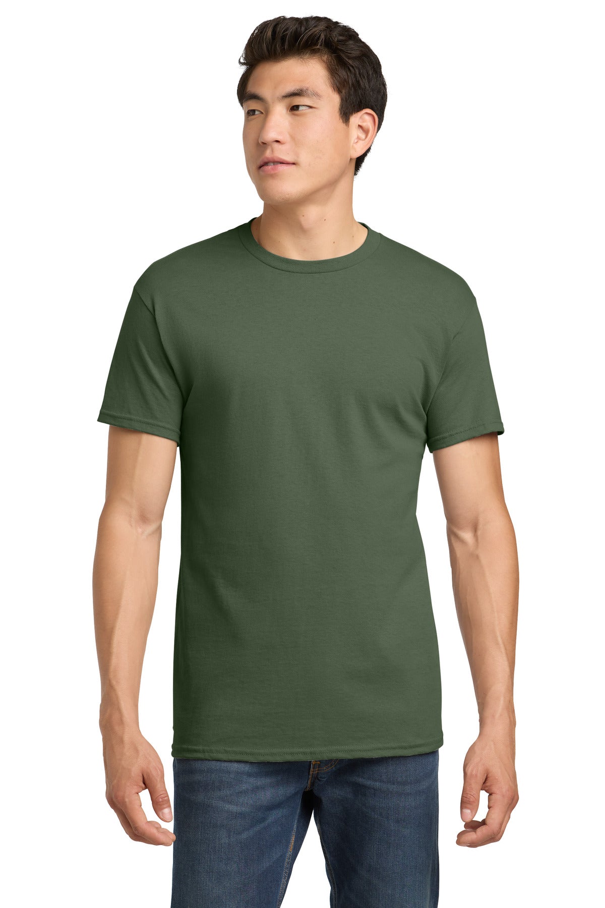 Gildan - Heavy Cotton‚ 100% Cotton T-Shirt.  5000 - EMBROIDERED