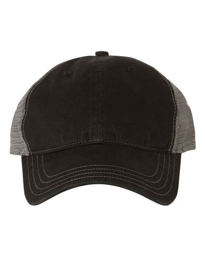 Richardson Garment-Washed Trucker Cap - 111 - EMBROIDERED