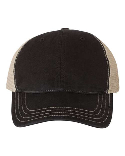 Richardson Garment-Washed Trucker Cap - 111 - EMBROIDERED