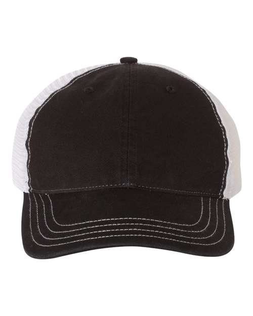 Richardson Garment-Washed Trucker Cap - 111 - EMBROIDERED