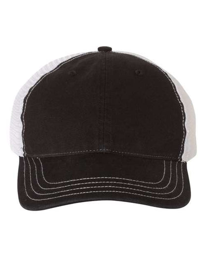 Richardson Garment-Washed Trucker Cap - 111 - EMBROIDERED