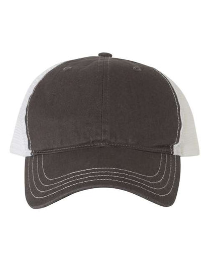Richardson Garment-Washed Trucker Cap - 111 - EMBROIDERED