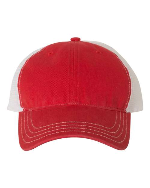 Richardson Garment-Washed Trucker Cap - 111 - EMBROIDERED