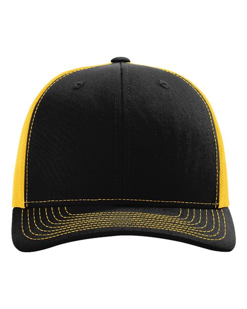 Richardson Snapback Trucker Cap - 112 - EMBROIDERED