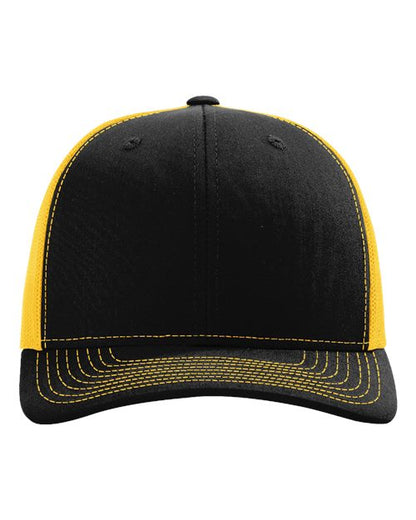 Richardson Snapback Trucker Cap - 112 - EMBROIDERED