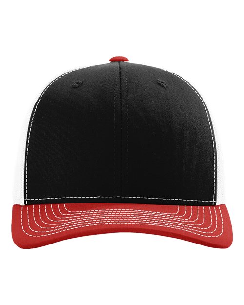 Richardson Snapback Trucker Cap - 112 - EMBROIDERED