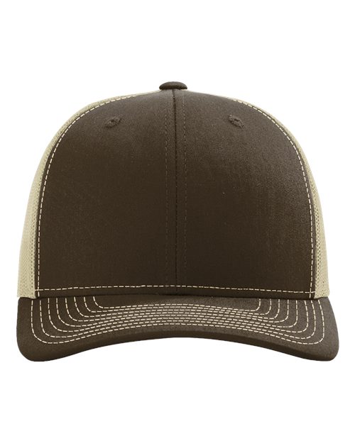Richardson Snapback Trucker Cap - 112 - EMBROIDERED