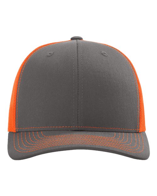 Richardson Snapback Trucker Cap - 112 - EMBROIDERED