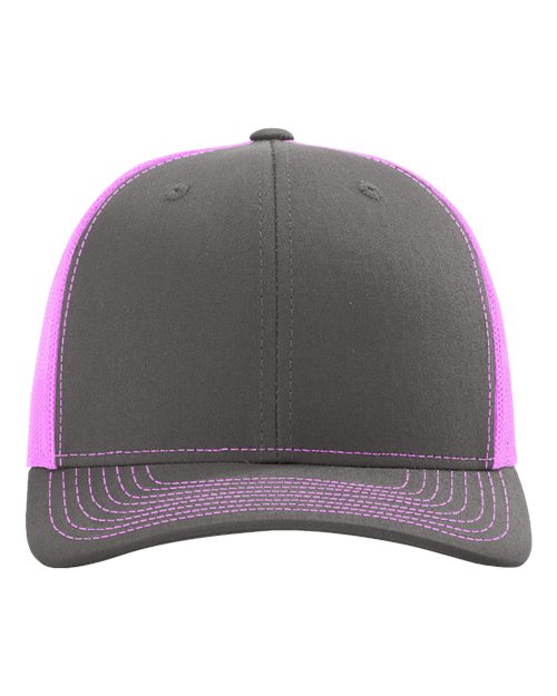 Richardson Snapback Trucker Cap - 112 - EMBROIDERED