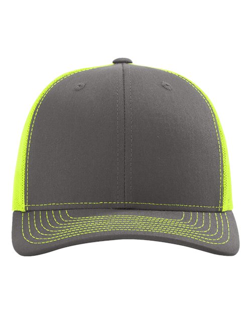 Richardson Snapback Trucker Cap - 112 - EMBROIDERED
