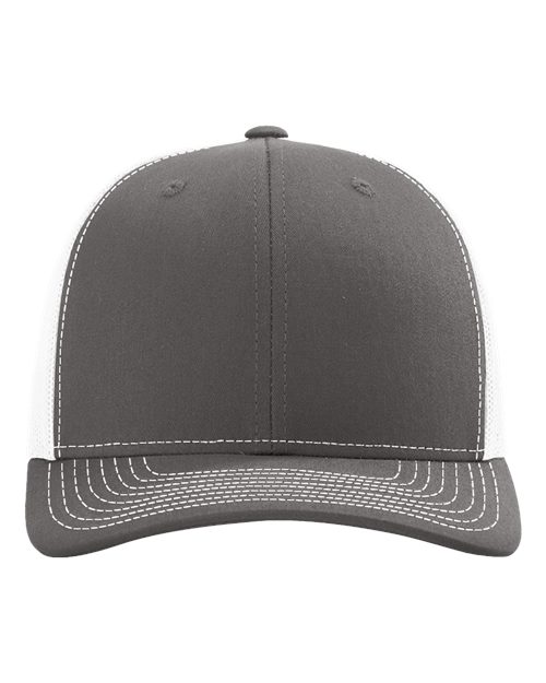 Richardson Snapback Trucker Cap - 112 - EMBROIDERED