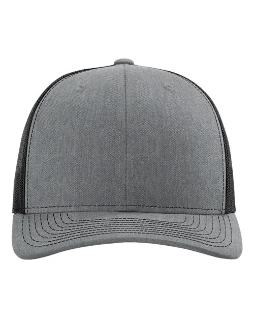 Richardson Snapback Trucker Cap - 112 - EMBROIDERED