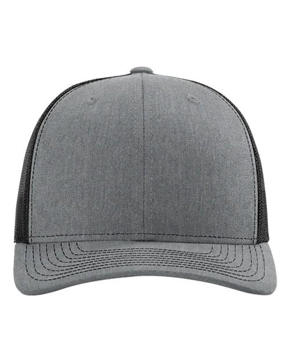 Richardson Snapback Trucker Cap - 112 - EMBROIDERED