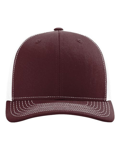 Richardson Snapback Trucker Cap - 112 - EMBROIDERED