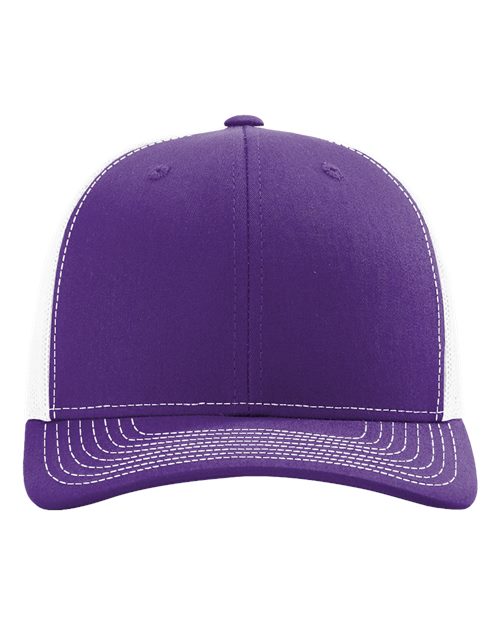 Richardson Snapback Trucker Cap - 112 - EMBROIDERED