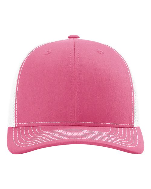 Richardson Snapback Trucker Cap - 112 - EMBROIDERED