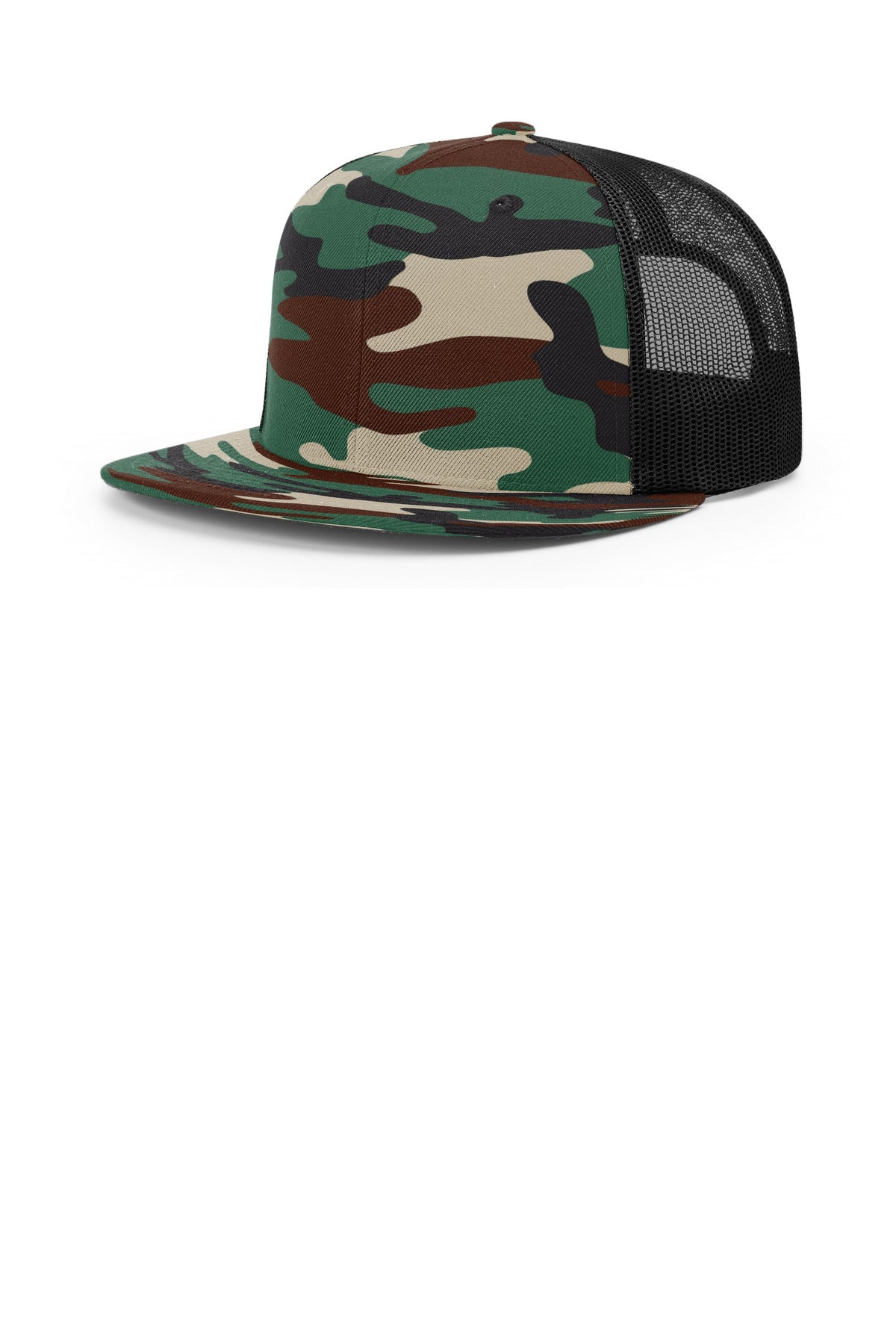 Richardson Acrylic-Wool Blend Flatbill Trucker 511 - EMBROIDERED