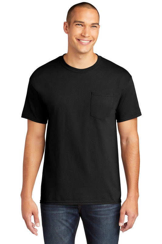 Gildan  Heavy Cotton ‚ 100% Cotton Pocket T-Shirt. 5300 - EMBROIDERED