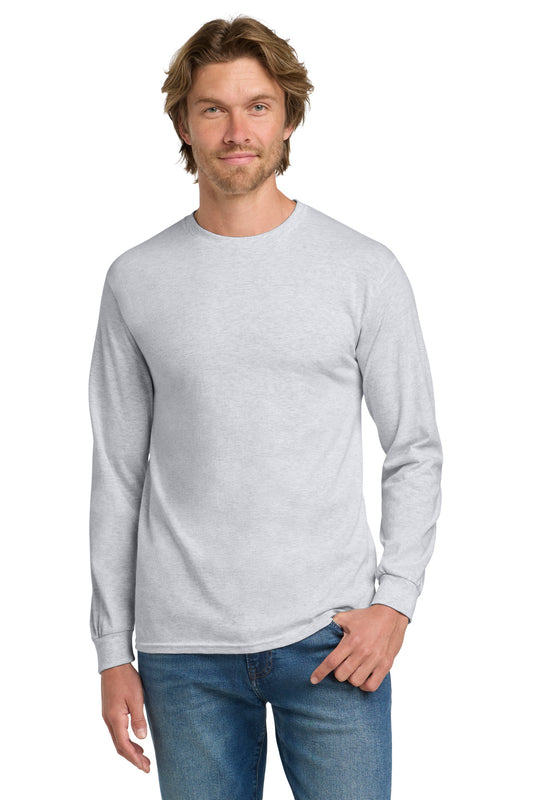 Gildan - Heavy Cotton‚ 100% Cotton Long Sleeve T-Shirt.  5400 - EMBROIDERED