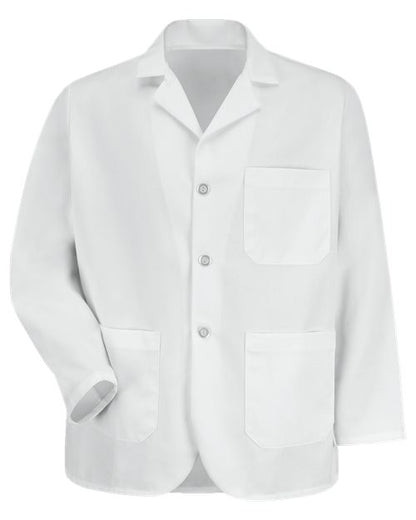 Red Kap Unisex North Collar Lapel Counter Coat - 4010 - EMBROIDERED