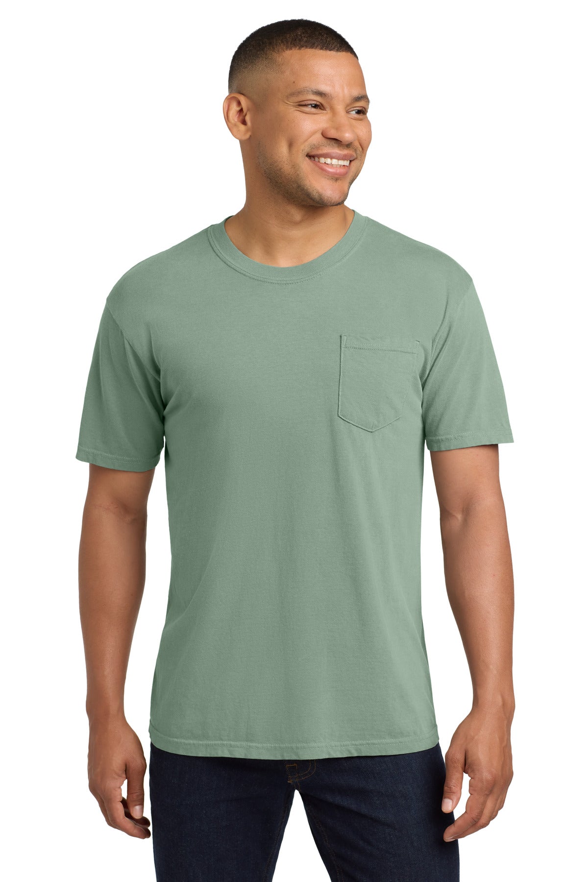 COMFORT COLORS Heavyweight Ring Spun Pocket Tee. 6030