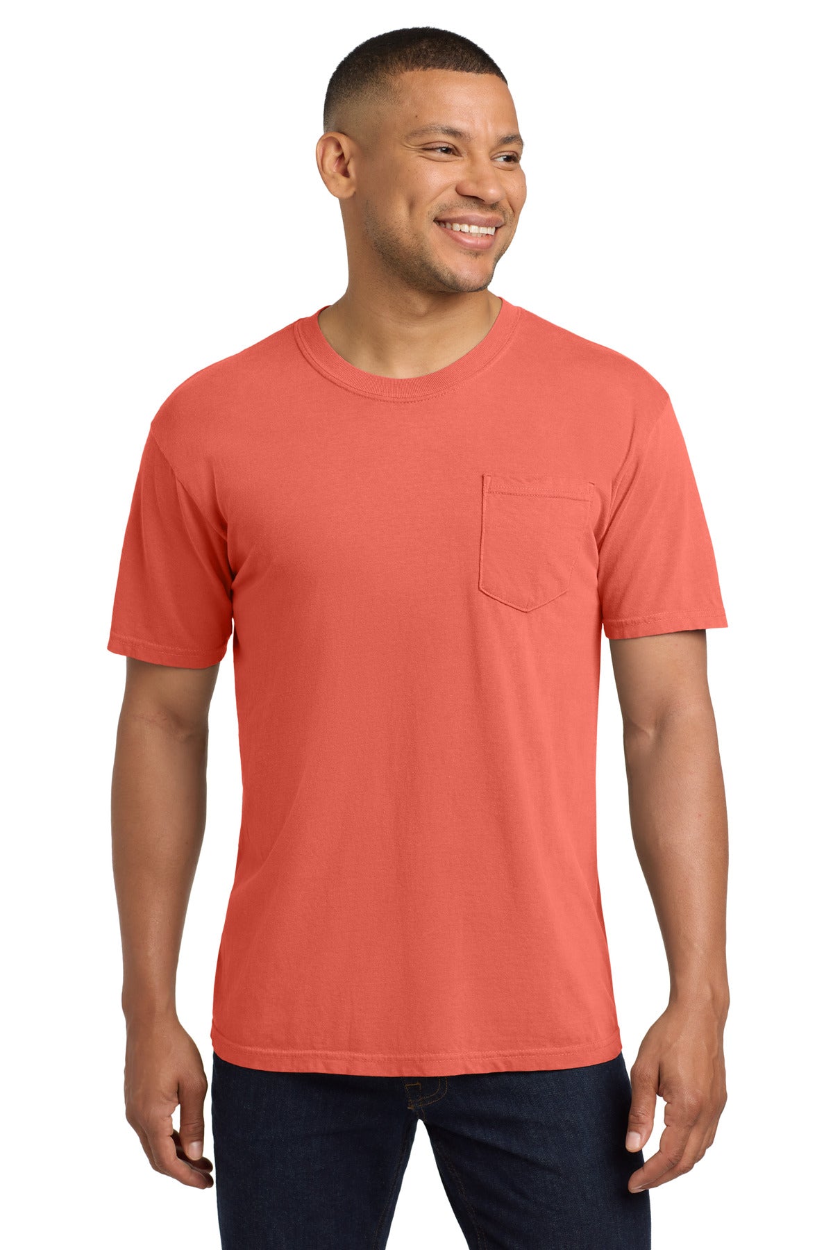 COMFORT COLORS Heavyweight Ring Spun Pocket Tee. 6030