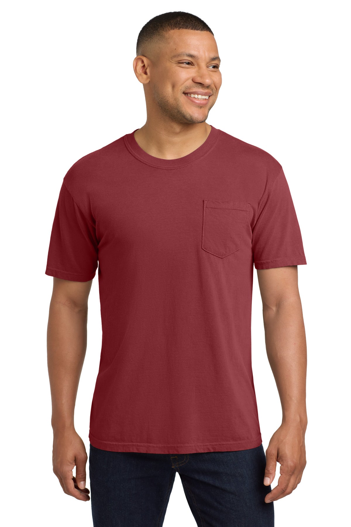 COMFORT COLORS Heavyweight Ring Spun Pocket Tee. 6030