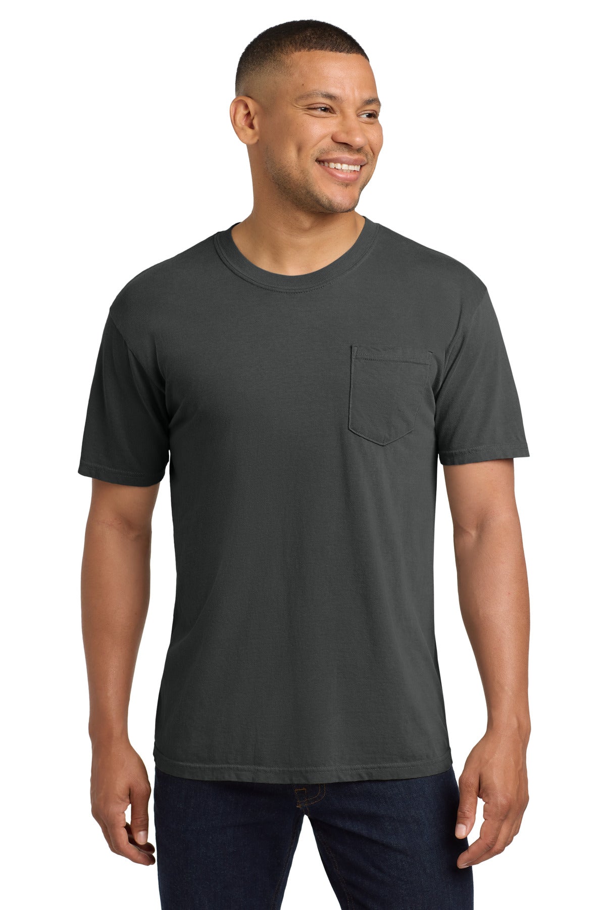 COMFORT COLORS Heavyweight Ring Spun Pocket Tee. 6030